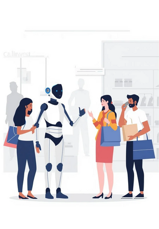 AI agent assisting shoppers